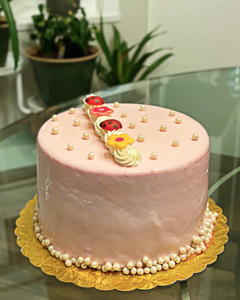 Pretty In Pink Cake at Trafiq | Hidden Gems Vancouver