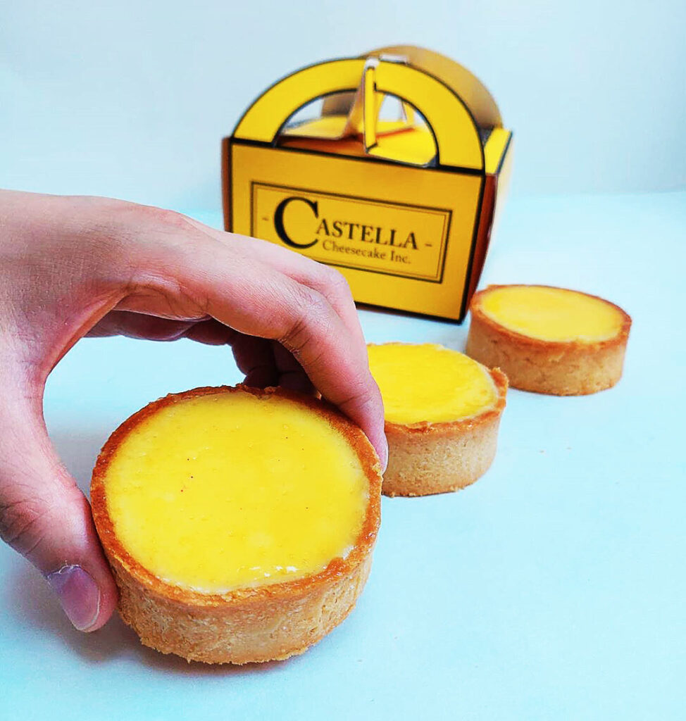 Freshly Baked Cheese Tarts at Castella Cheesecake | Hidden Gems Vancouver