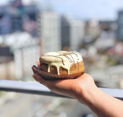 ⁣⁣Earl Grey Donut at Diplomat Bakery | Hidden Gems Vancouver