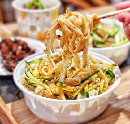 Cold Noodle with Sesame Sauce at Old Xian's Food | Hidden Gems Vancouver