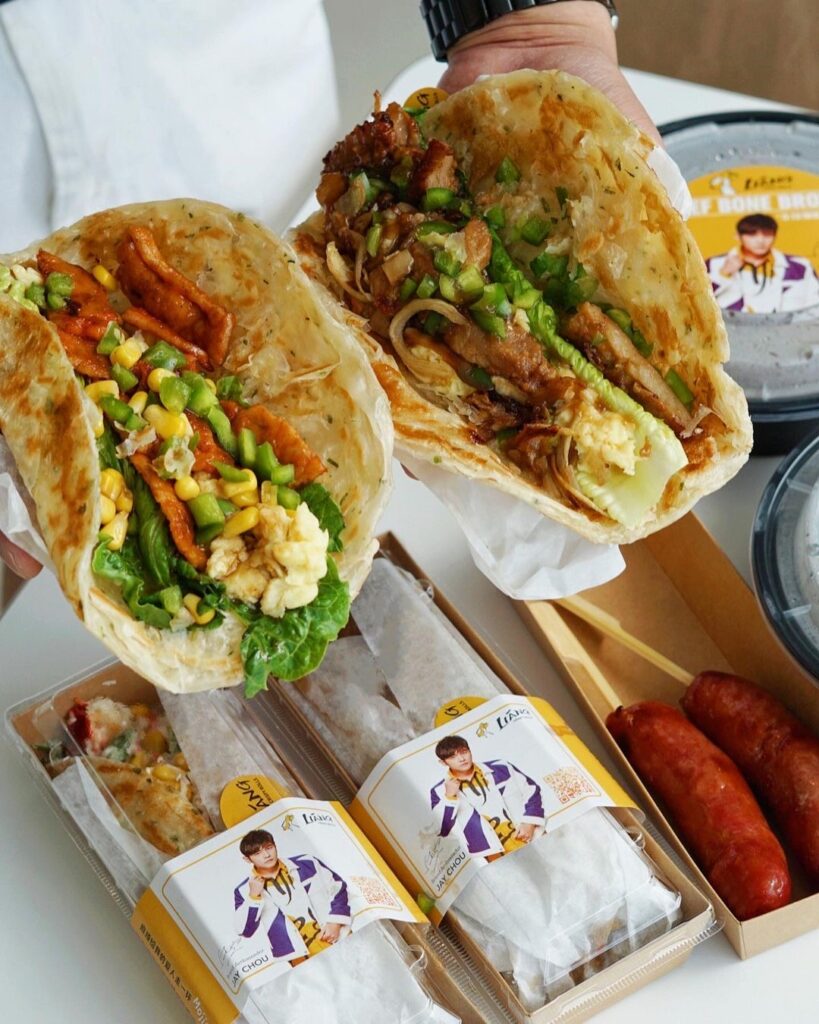 Spicy Sirloin Beef Scallion Pancake Wrap Hidden Gems Vancouver