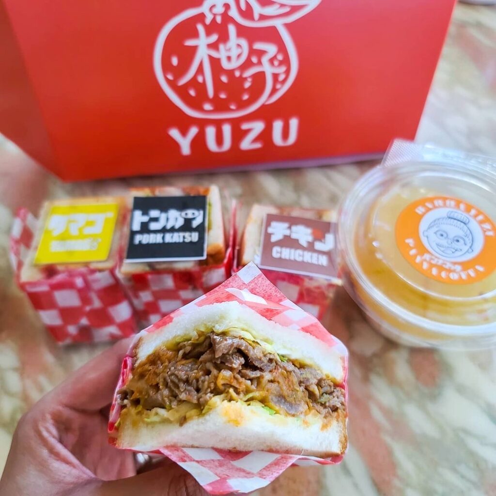 Beef and Kimchi Sandwich at Yuzu Vancouver | Hidden Gems Vancouver