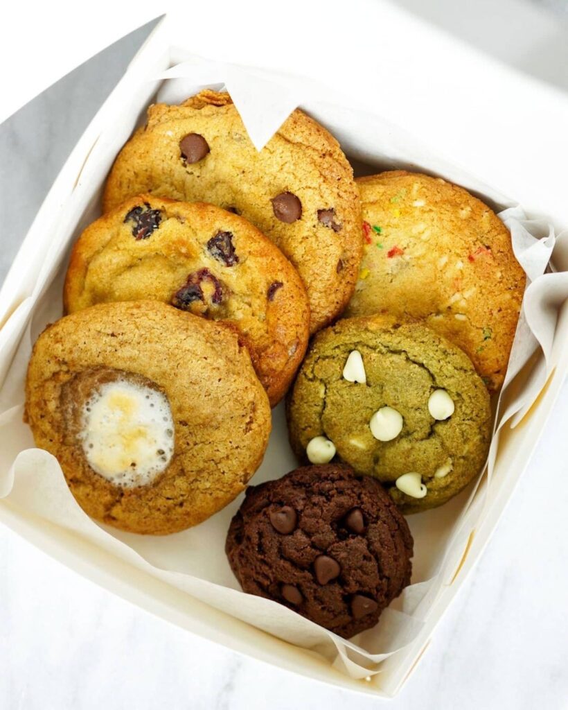 Biscoff & Marshmallow Cookie at Vancouver Best Cookies | Hidden Gems Vancouver