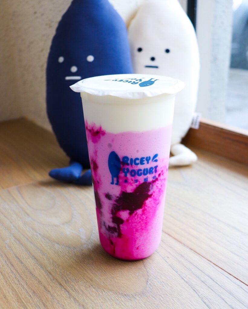 Dragon Fruit Yogurt at Ricey Yogurt | Hidden Gems Vancouver