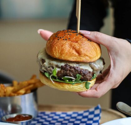Seaside Burger at Seaside Provisions | Hidden Gems Vancouver