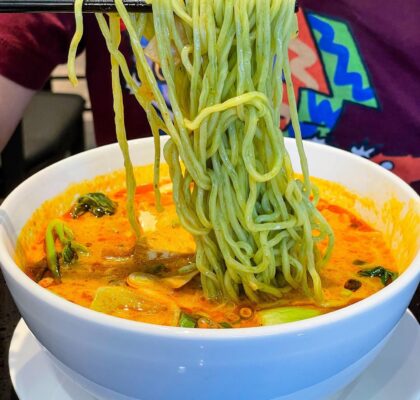 Curry Laksa Noodle at Viet Family The Vegan House | Hidden Gems Vancouver