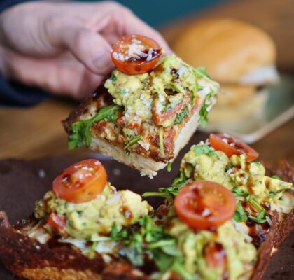 Detroit Avocado Toast at Community Taps + Pizza | Hidden Gems Vancouver
